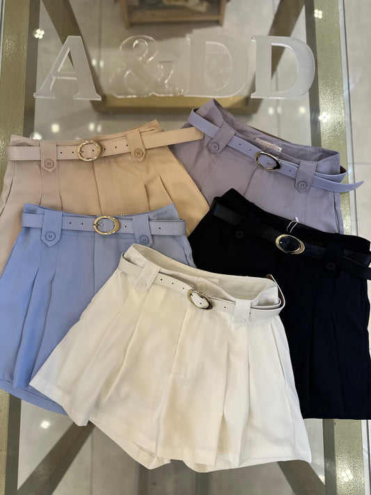 Short Saia Alfaiataria com Cinto - Ref:xx169