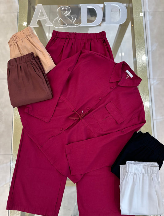 Conjunto Camisa e Pantalona - Ref:AS1532-2