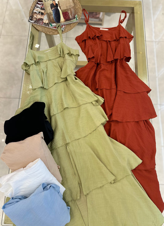Vestido de badado - REF: LE381