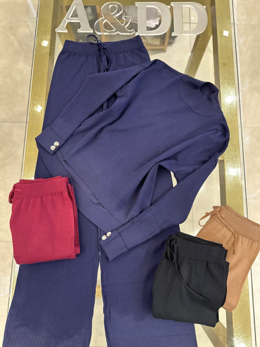 Conjunto Modal Premium Texturizado com Botões Laterais - Ref:k0174