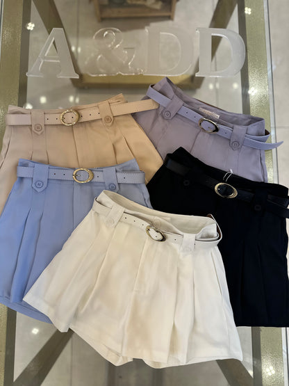 Short Saia Alfaiataria com Cinto - Ref:xx169