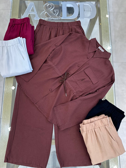 Conjunto Camisa e Pantalona - Ref:AS1532-2
