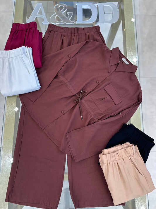 Conjunto Camisa e Pantalona - Ref:AS1532-2