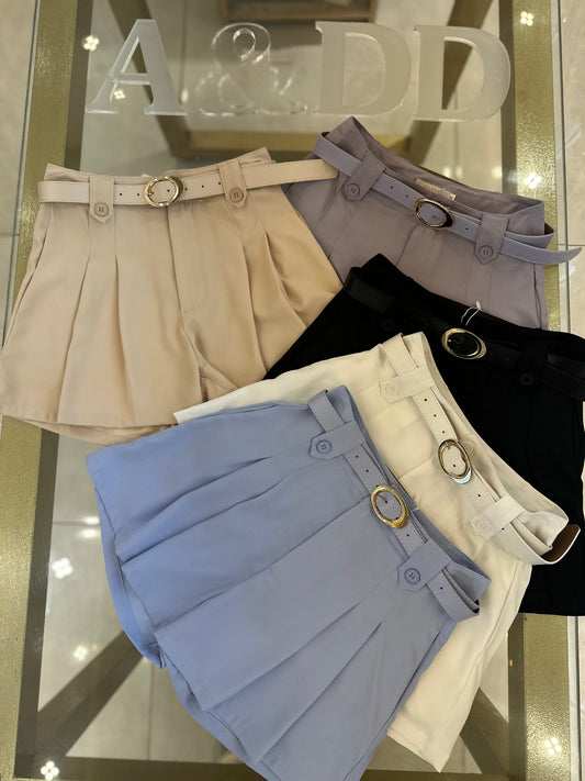 Short Saia Alfaiataria com Cinto - Ref:xx169