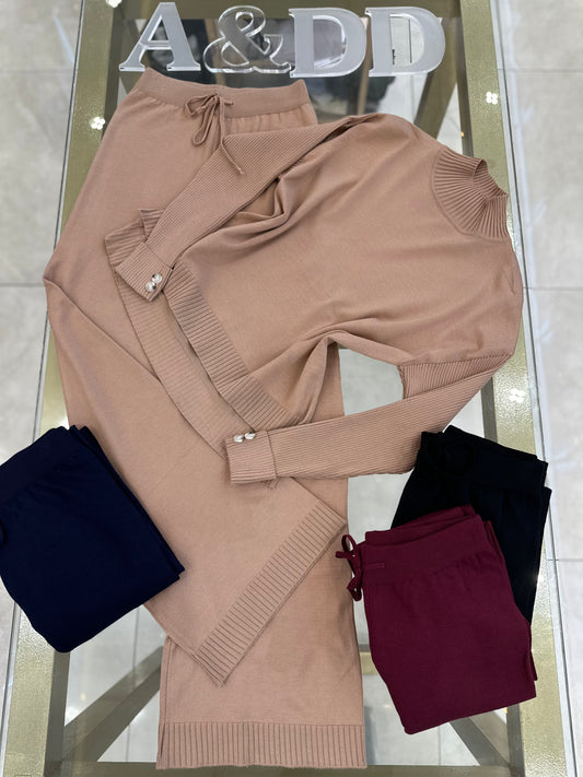 Conjunto Modal Premium Texturizado com Botões Laterais - Ref:k0174