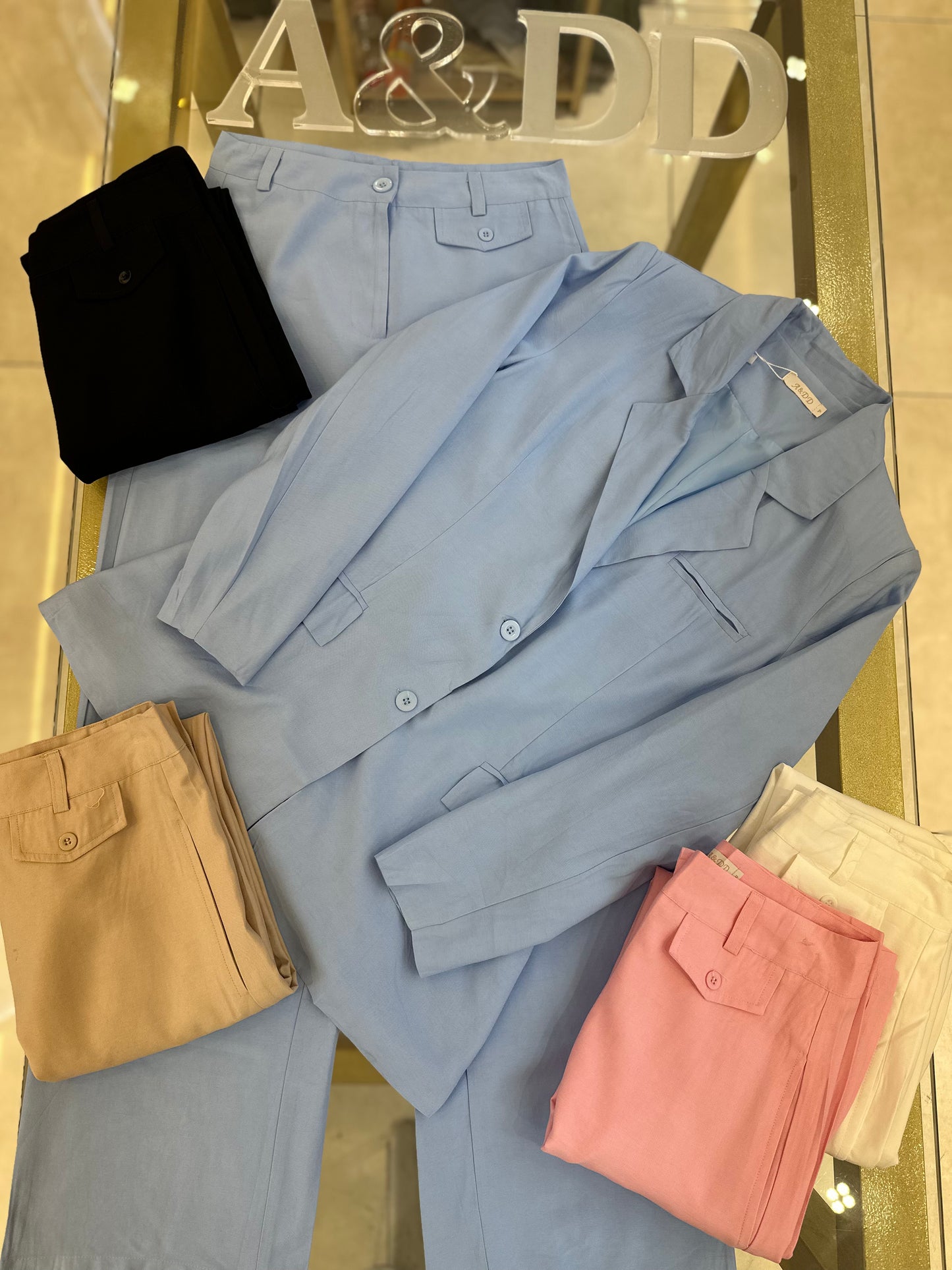 Conjunto Marrant Premium Soft – Blusa e Calça Pantalona - Ref:AS2042
