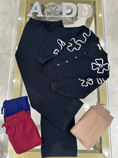 Conjunto Modal Abstract Art & Pantalona - Ref:k0187