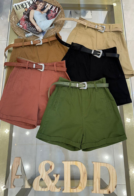 SHORT COM CINTO - A&DD: XX080