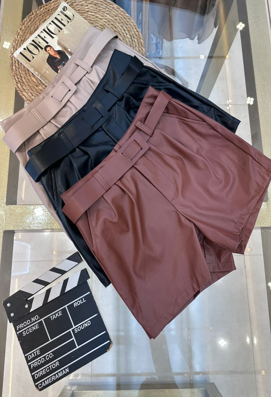 SHORT DE COURO - A&DD: AS-1512
