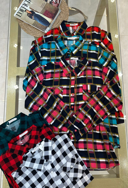BLUSA XADREZ - A&DD: L295